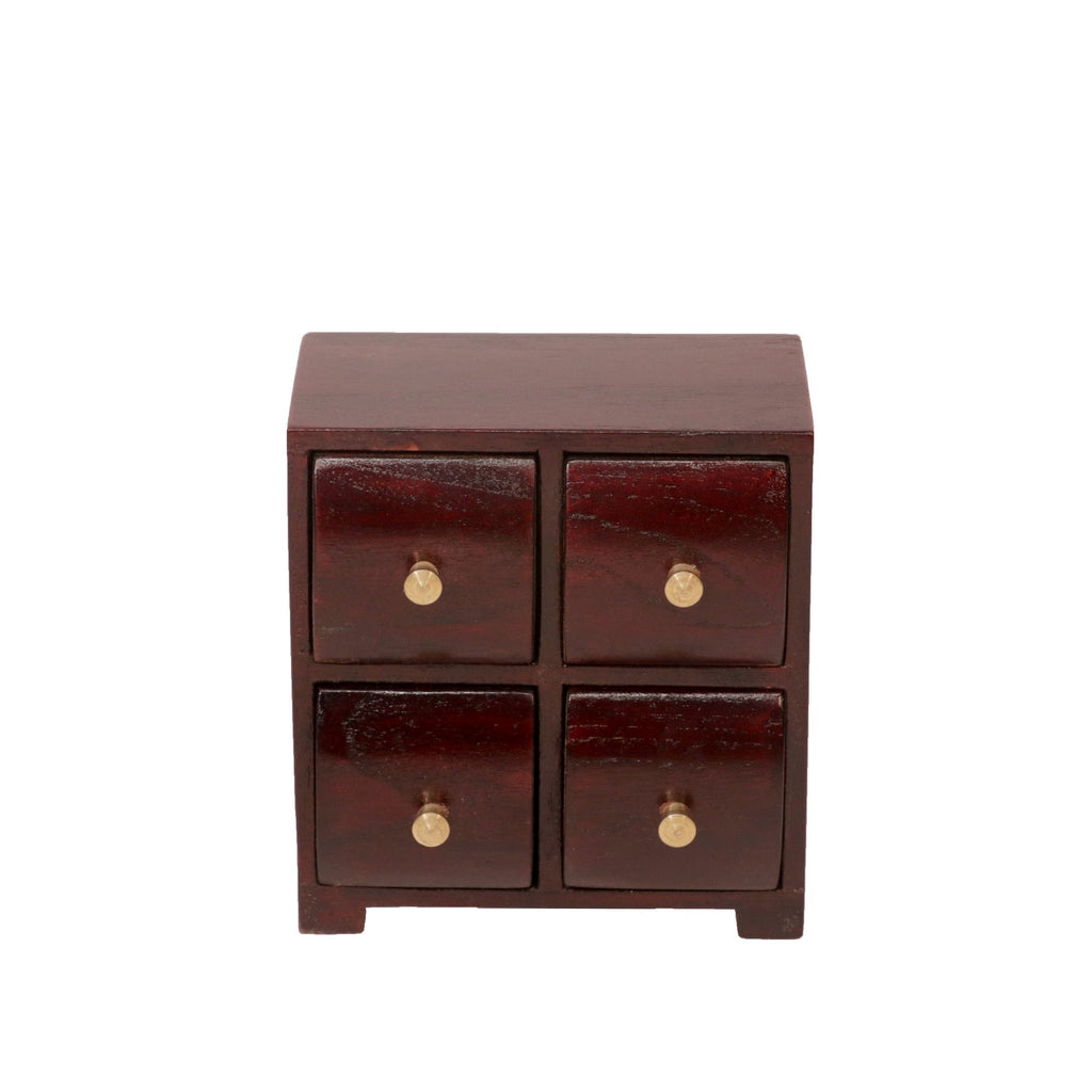 Nola Solid Wood Curved Drawer Organizer - Russet - product image 4
