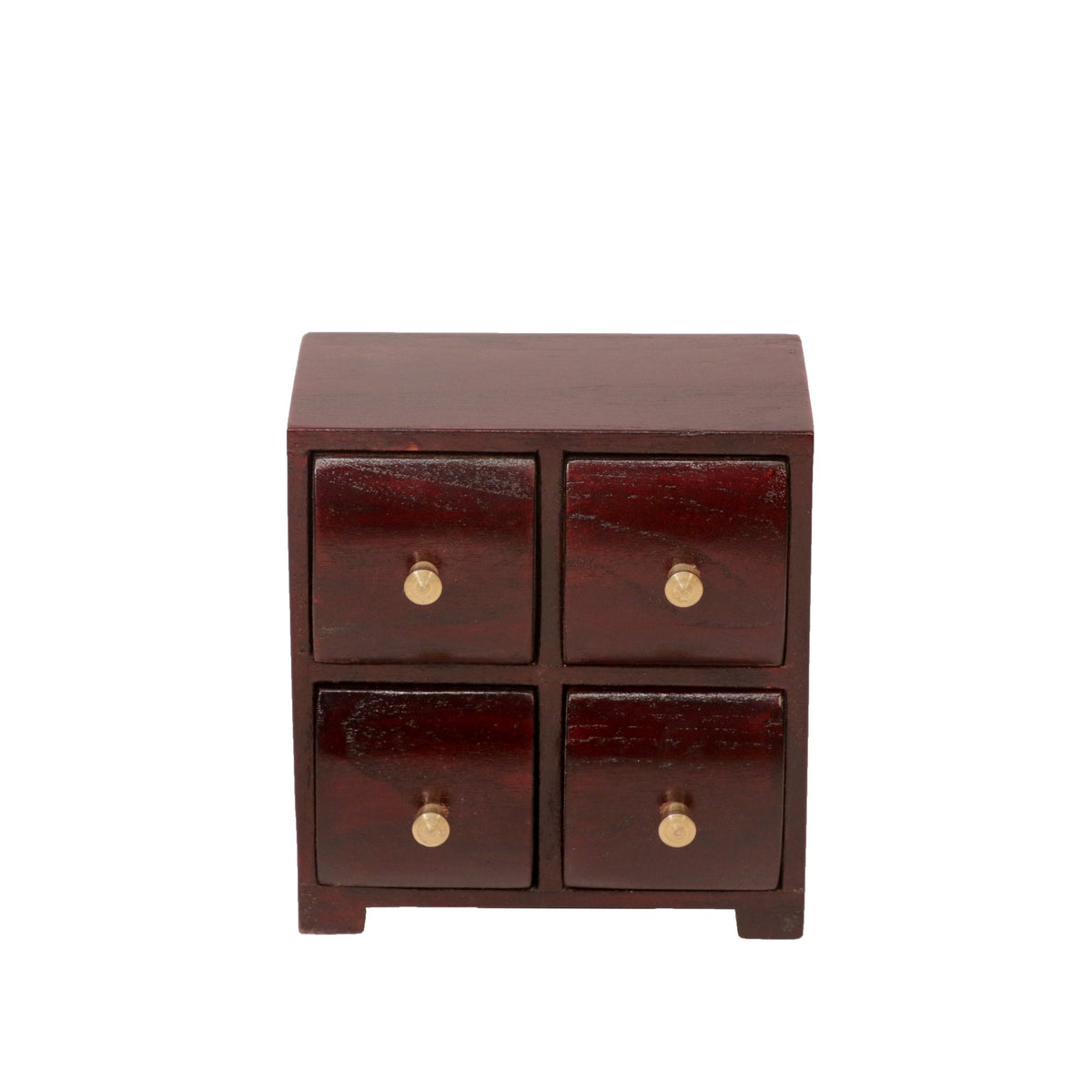 Nola Solid Wood Curved Drawer Organizer - Russet - product image 4