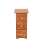 Cosmo Solid Wood 3 Drawer Desk Tower - Natural - product image 2