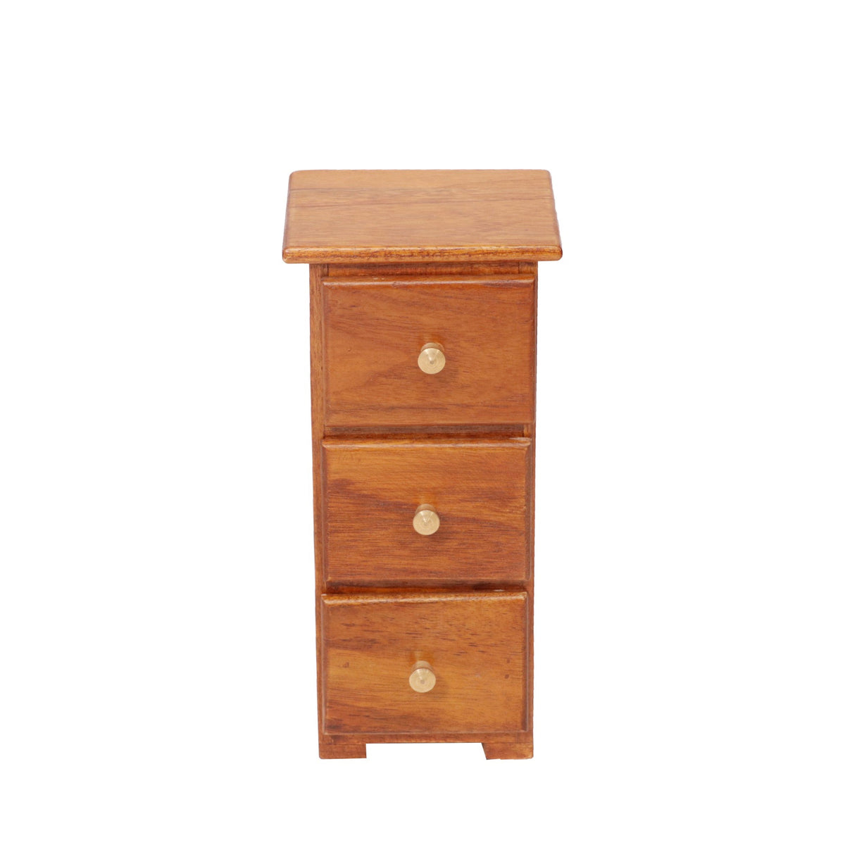 Cosmo Solid Wood 3 Drawer Desk Tower - Natural - product image 2