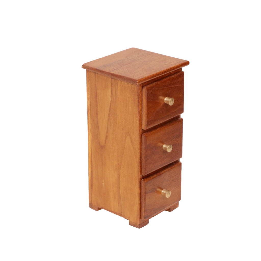 Cosmo Solid Wood 3 Drawer Desk Tower - Natural - product image 3
