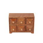 Vela Solid Wood 6 Drawer Mini Chest - Diamond - product image 2