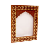 Dahlia Carved Arched Wall Mirror — view 4