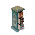 Maren 3 Drawer Ceramic Tower - Teal - product image 1