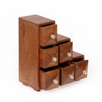Rosso Solid Wood Stepped Drawer Chest - product image 5