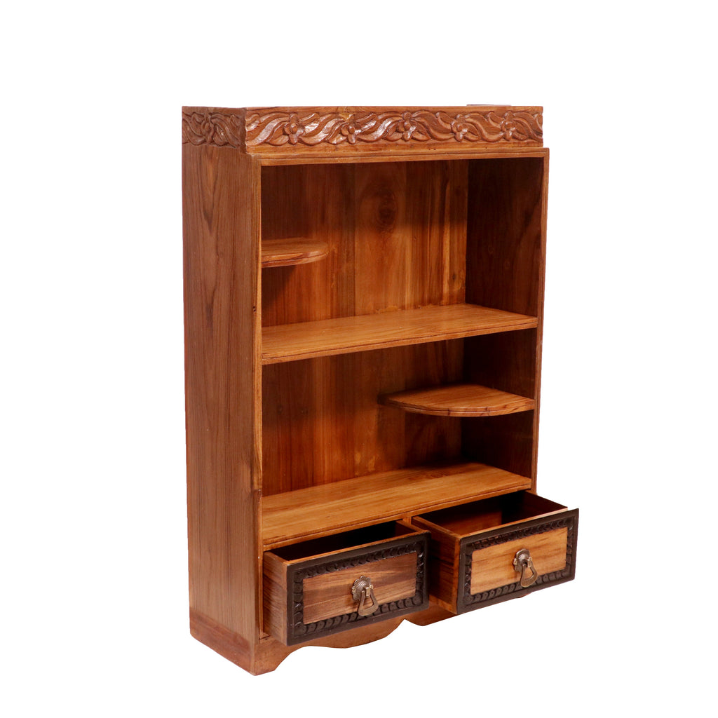 Darla Carved Wall Shelf — view 4