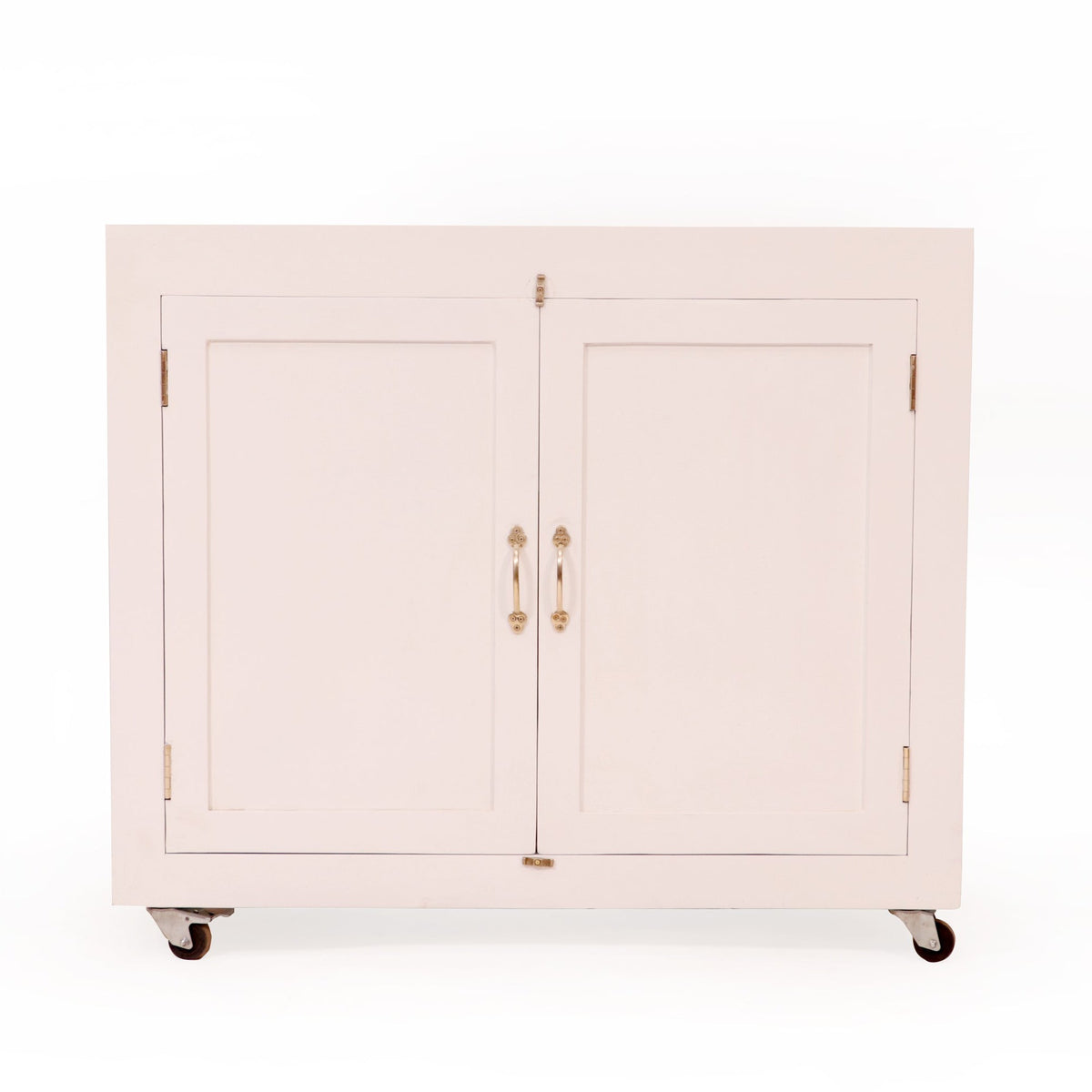 Renata White Storage Cabinet — view 2