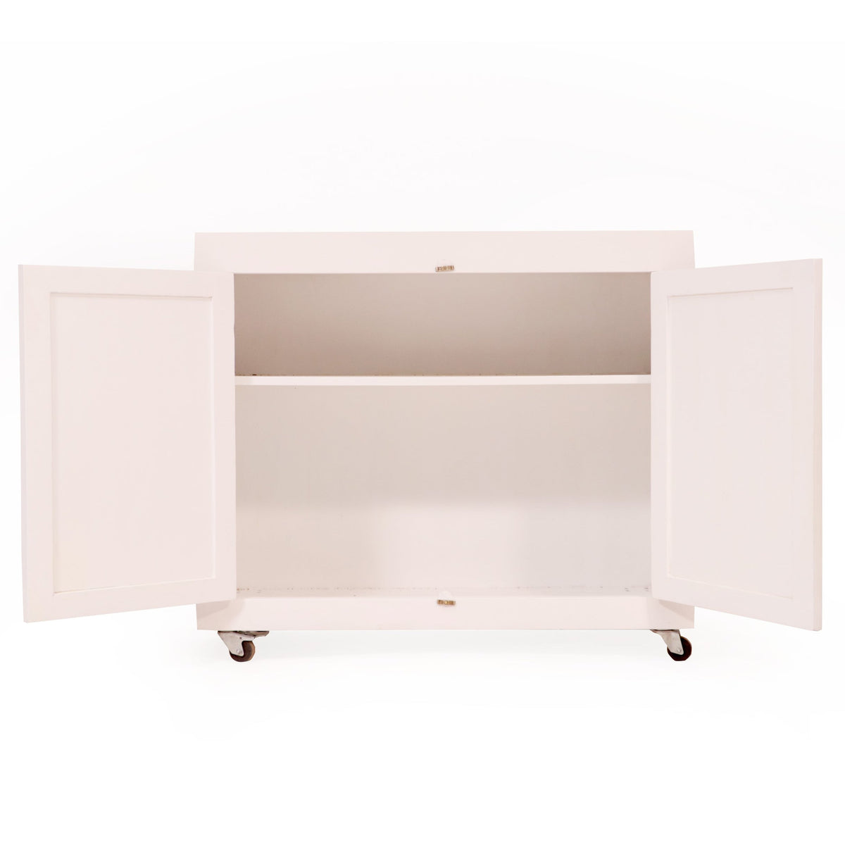 Renata White Storage Cabinet — view 3