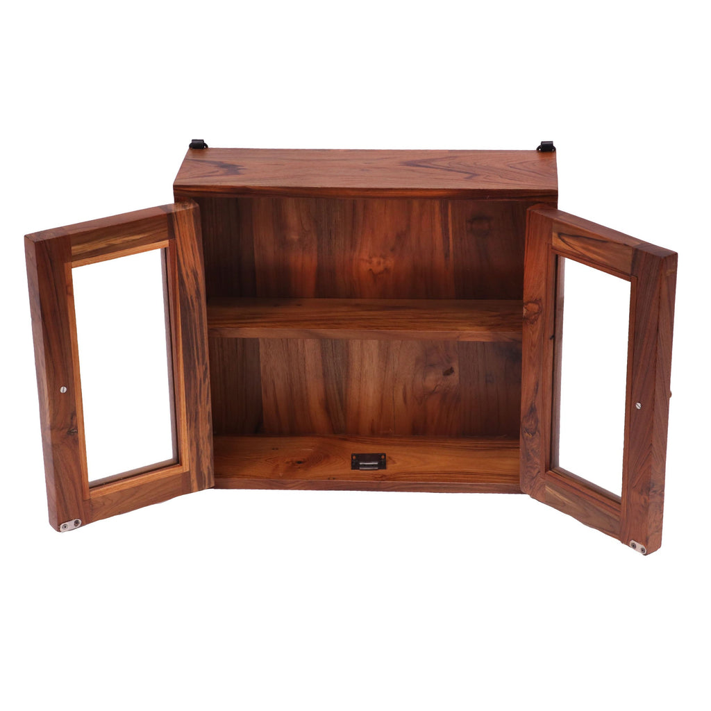 Petra Solid Wood Storage Cabinet — view 2