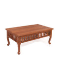 Viola Carved Coffee Table — view 1