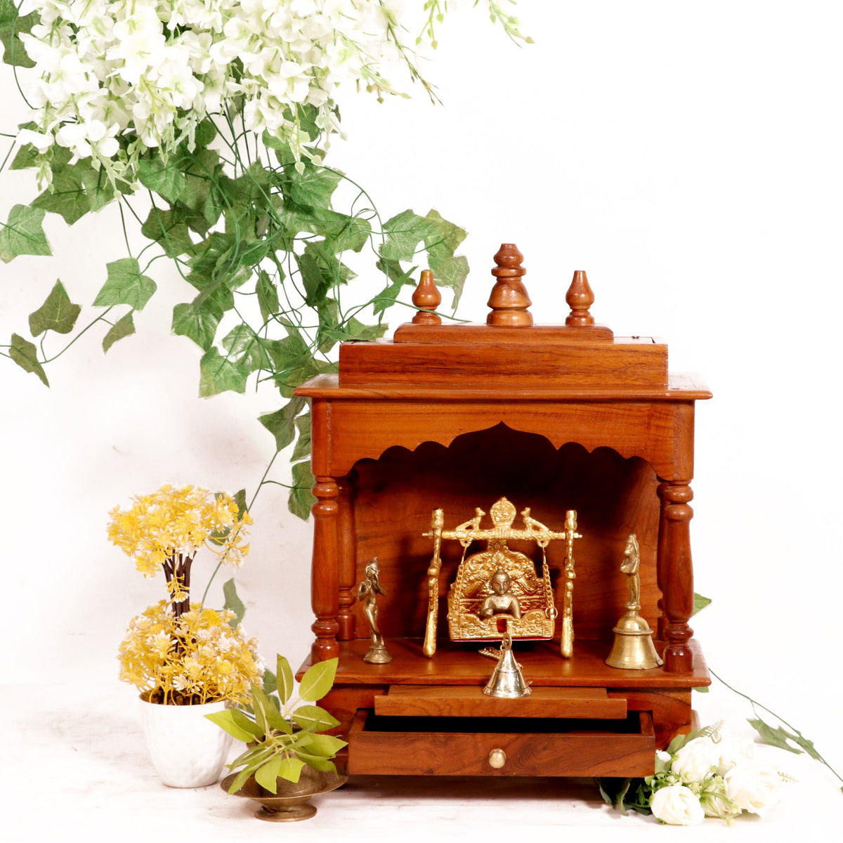Sage Solid Wood Home Temple — view 1
