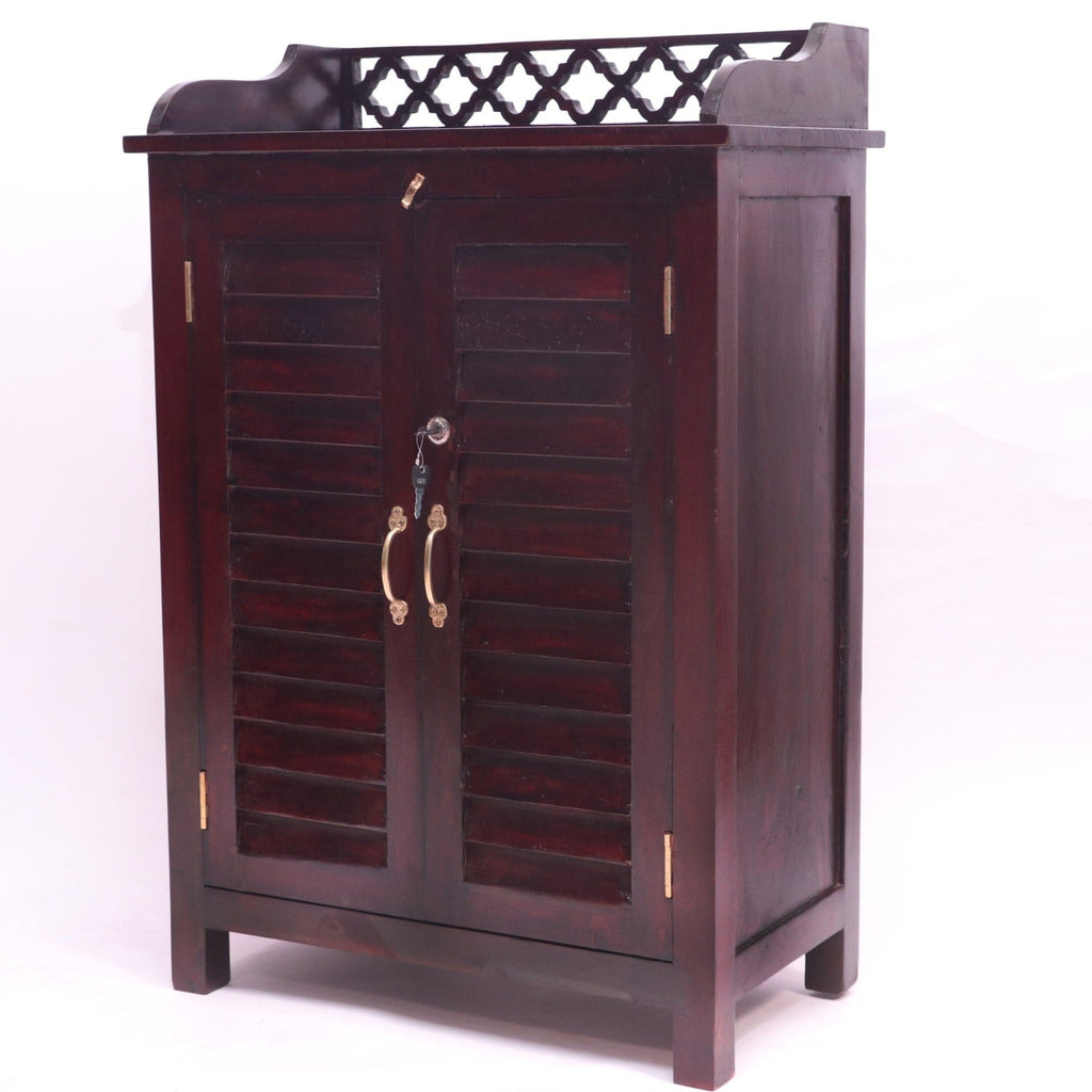 Piper Solid Wood Storage Cabinet — view 1