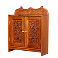 Rowan Carved Panelled Home Temple — view 1