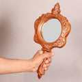 Athena Solid Wood Wall Mirror — view 1