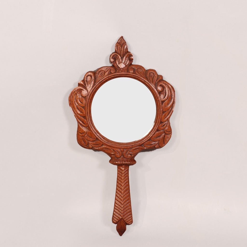 Athena Solid Wood Wall Mirror — view 3