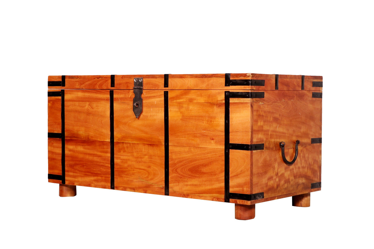 Arlo Solid Wood Storage Trunk — view 5