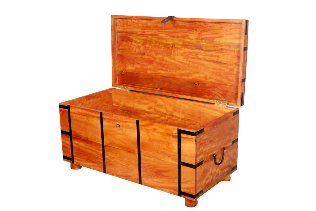 Arlo Solid Wood Storage Trunk — view 2