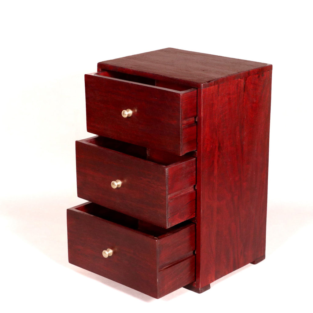 Giselle Solid Wood Drawer Chest — view 1
