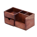 Soren Solid Wood Desktop Organizer - Natural - product image 4