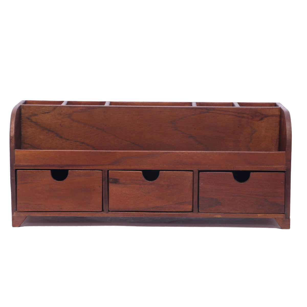 Tristan Solid Wood Long Desk Organizer - product image 2