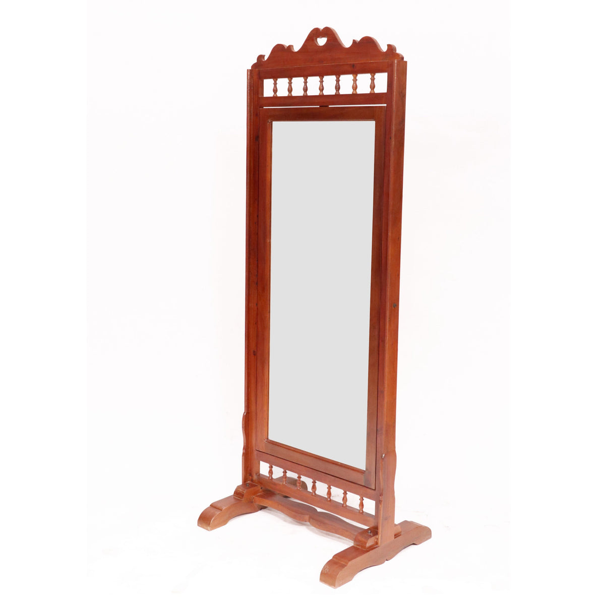 Melina Solid Wood Wall Mirror — view 5
