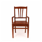 Naia Solid Wood Armchair — view 2