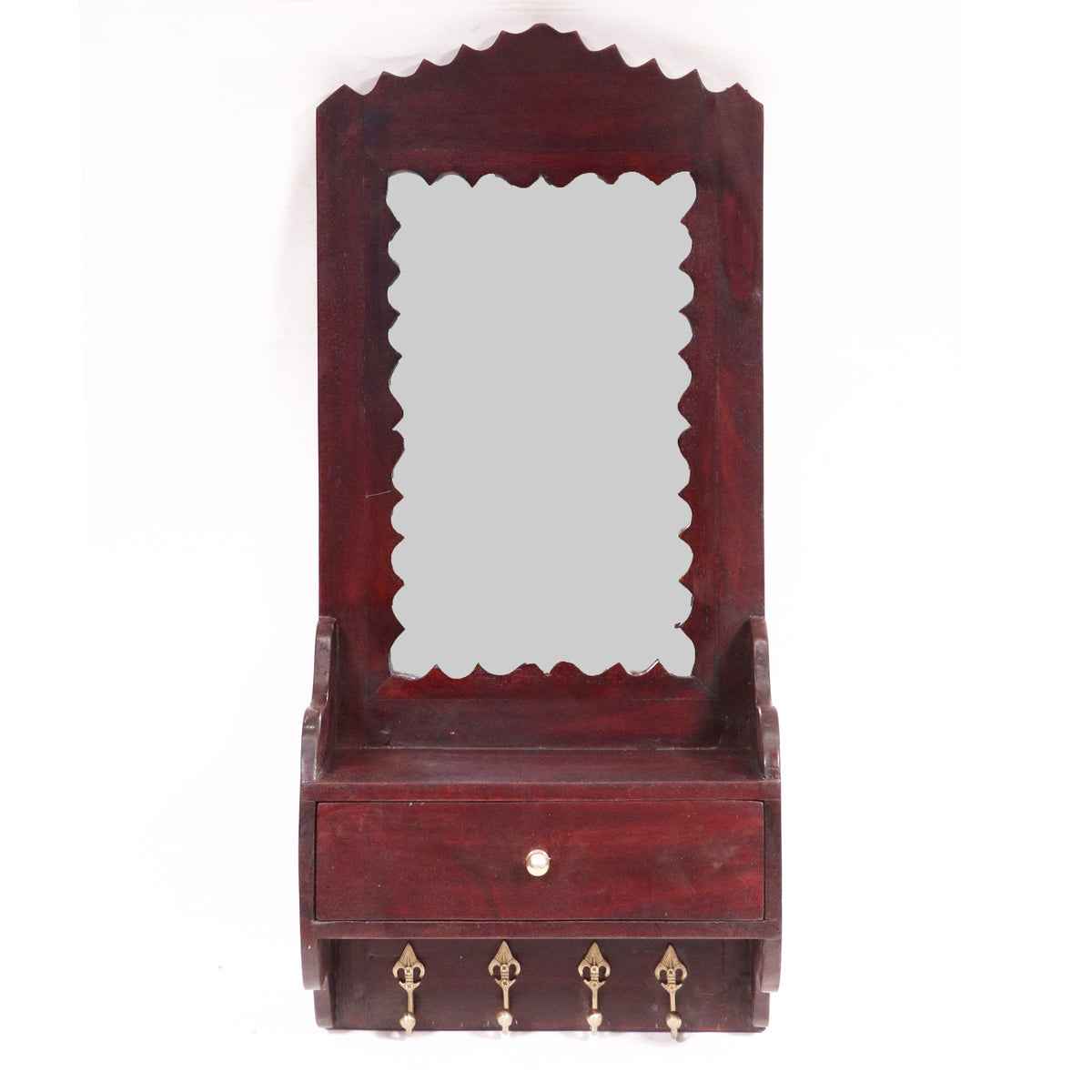 Capri Solid Wood Wall Mirror — view 5
