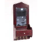 Capri Solid Wood Wall Mirror — view 7