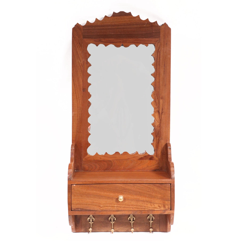 Capri Solid Wood Wall Mirror — view 2