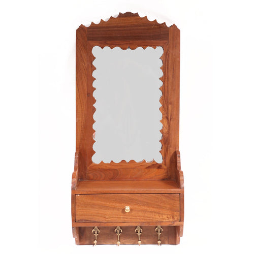 Capri Solid Wood Wall Mirror — view 2