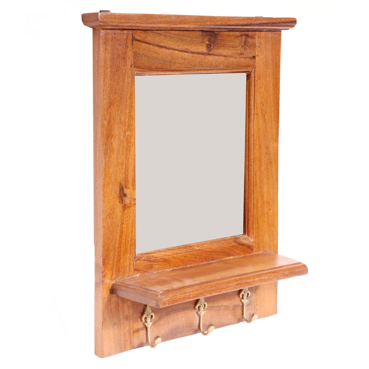 Camelia Solid Wood Wall Mirror — view 2