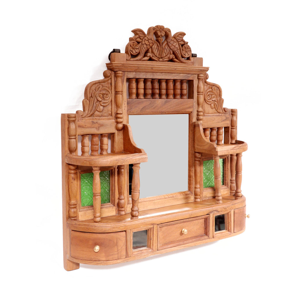 Carina Carved Wall Mirror — view 2