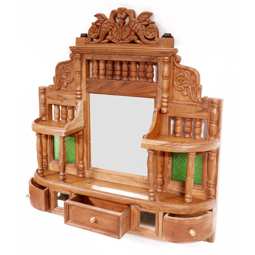 Carina Carved Wall Mirror — view 1