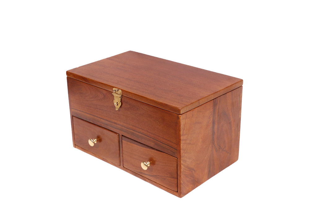 Freya Solid Wood Storage Box — view 3