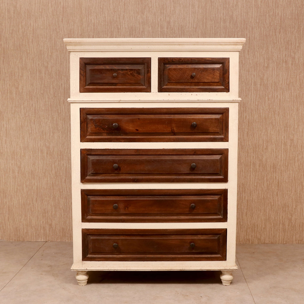 Lumi Solid Wood Drawer Chest — view 3