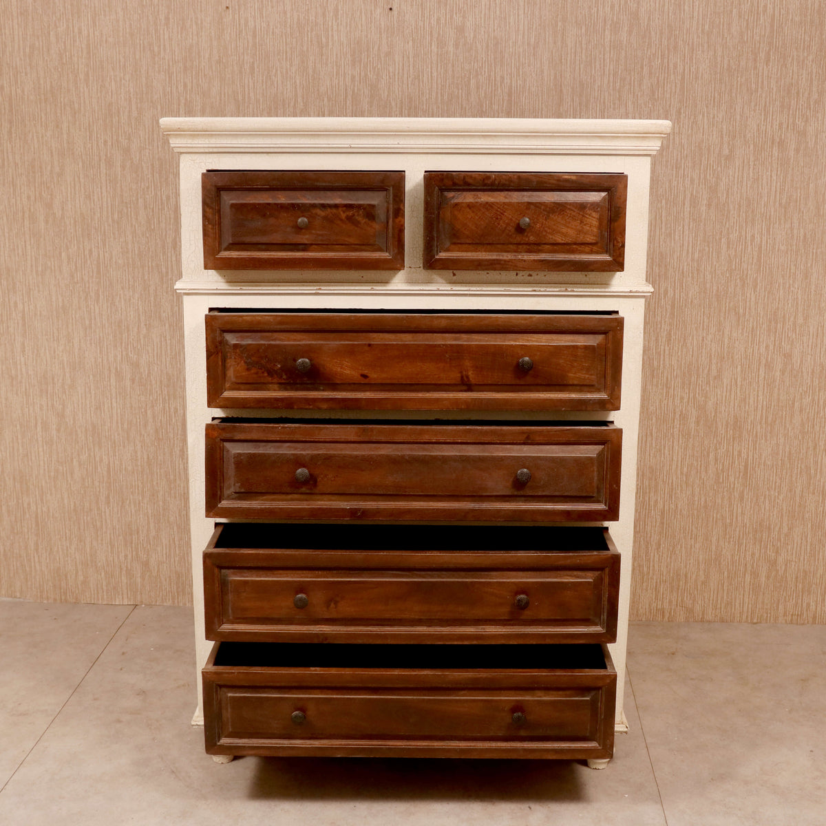 Lumi Solid Wood Drawer Chest — view 2