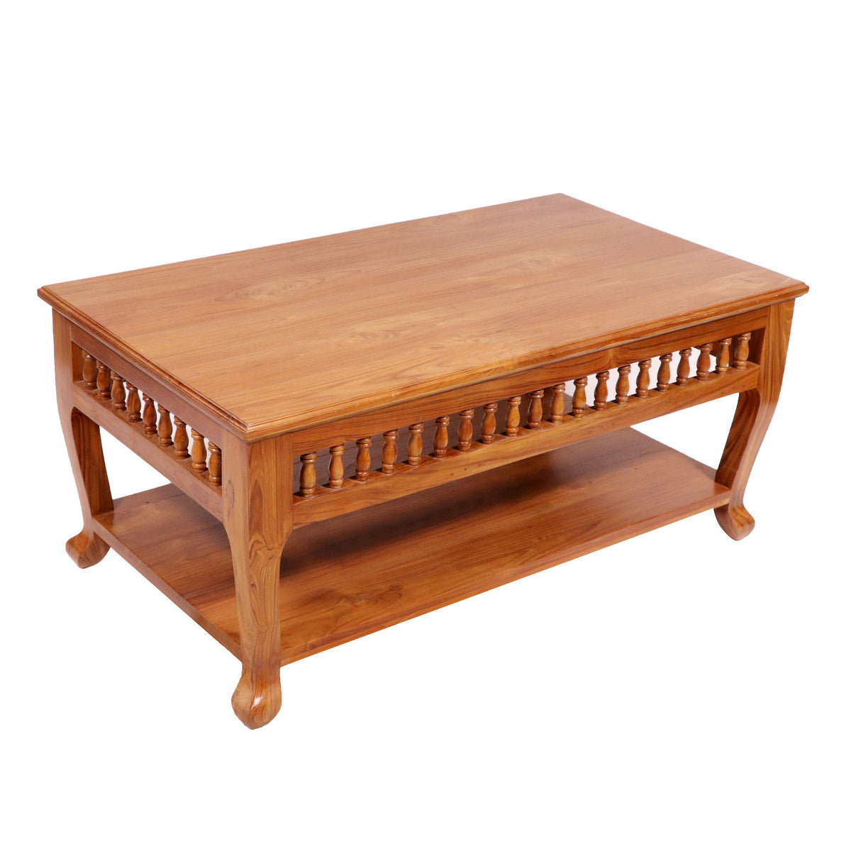Nola Solid Wood Coffee Table — view 1