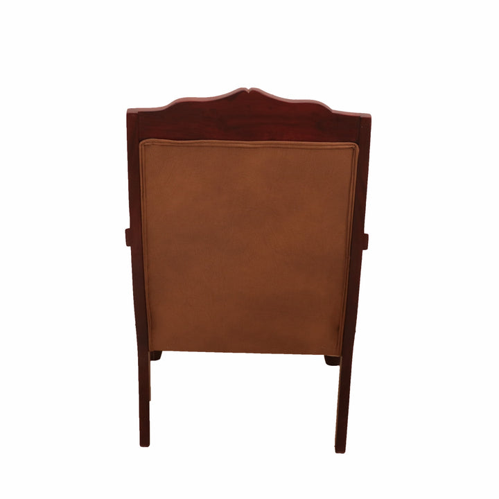 Solid Wood Traditional Recliner Easy Chair