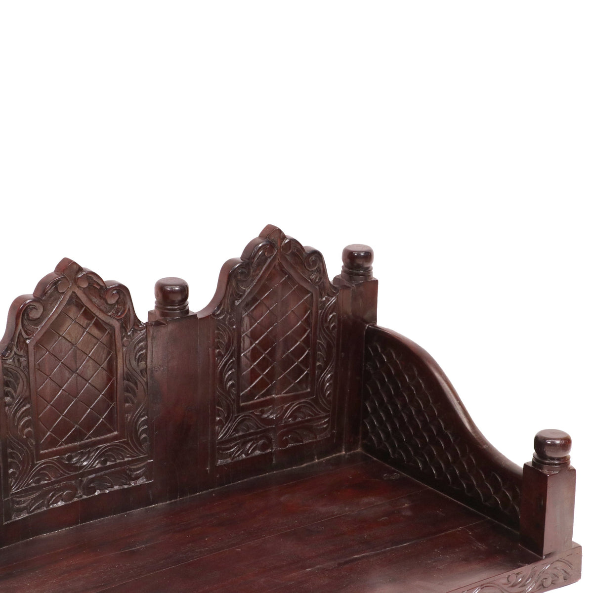 Yara Carved Hanging Swing — view 4
