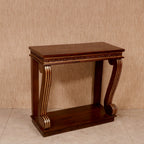 Naia Curved Console Table — view 1