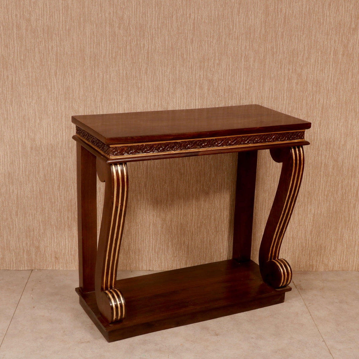 Naia Curved Console Table — view 1