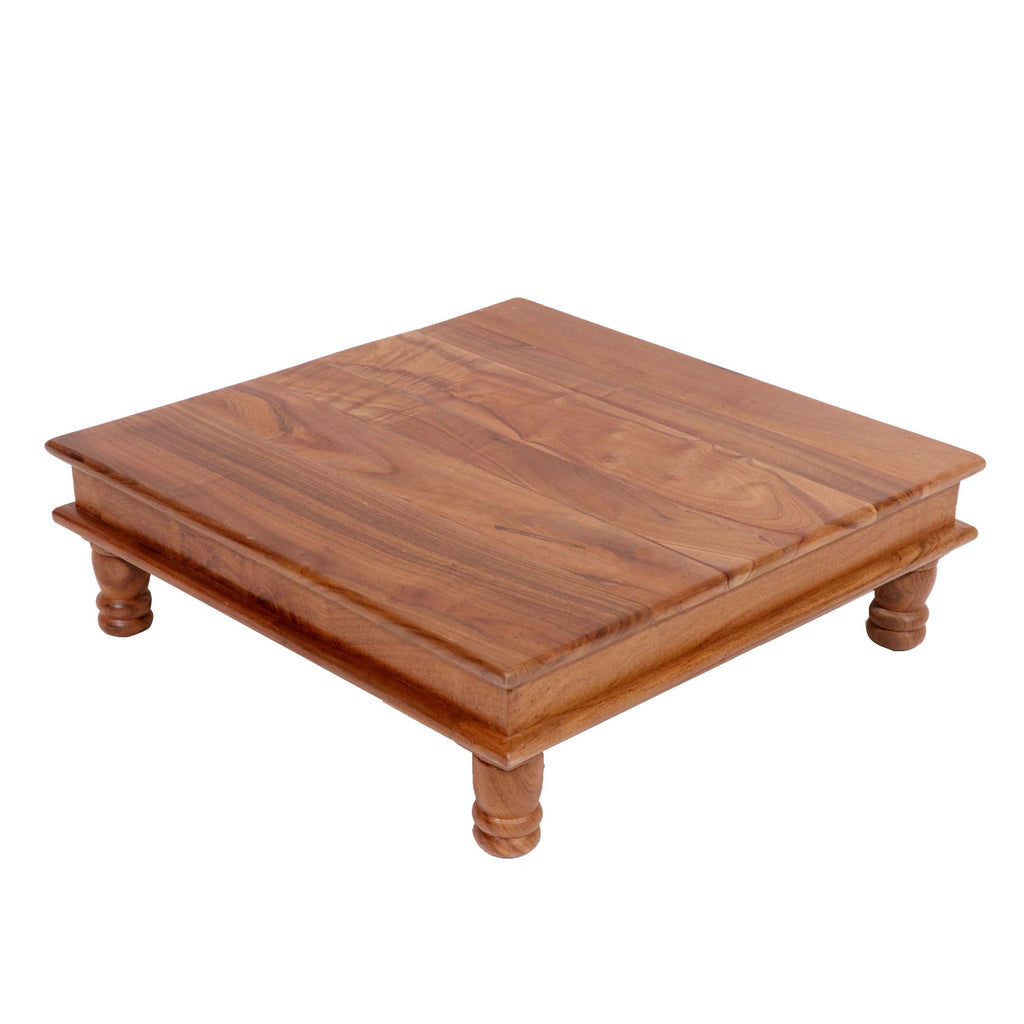 Sylvie Solid Wood Bajot Table — view 1