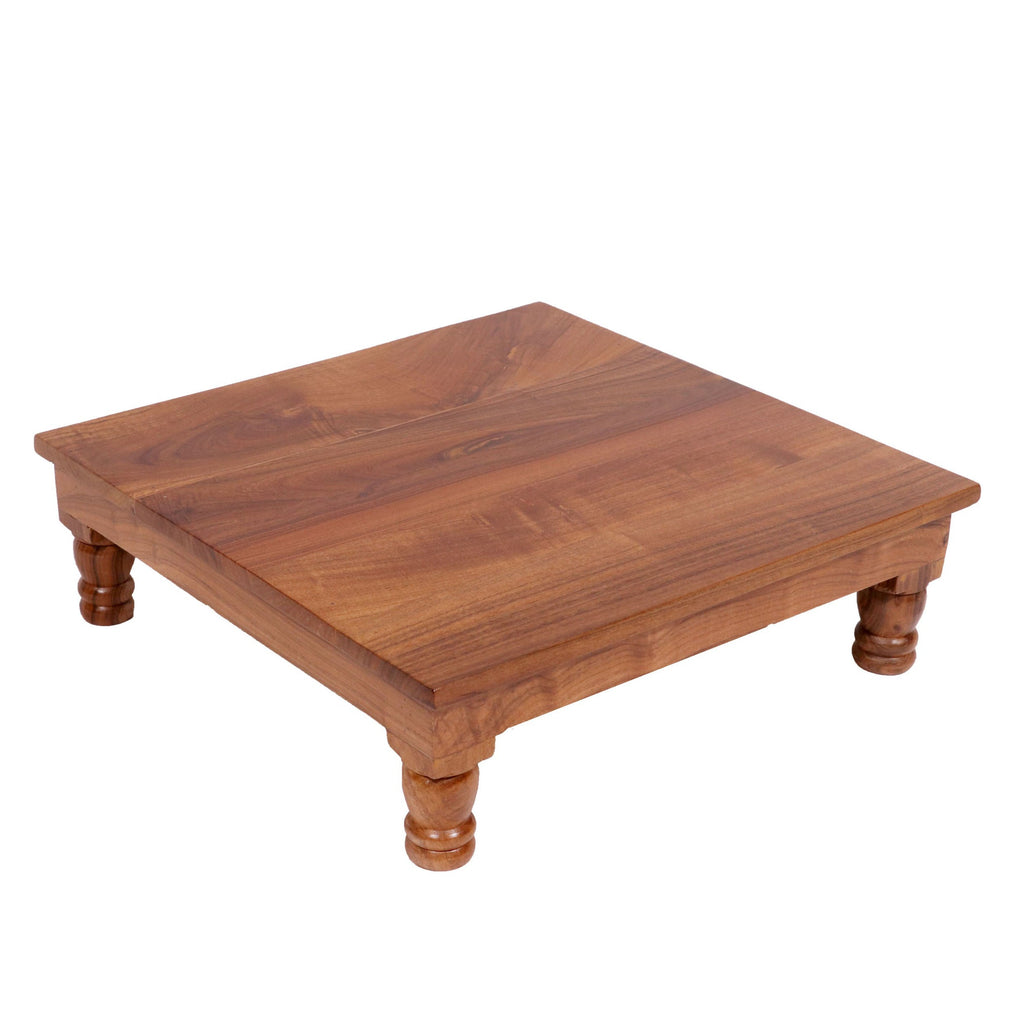 Sora Solid Wood Bajot Table — view 3