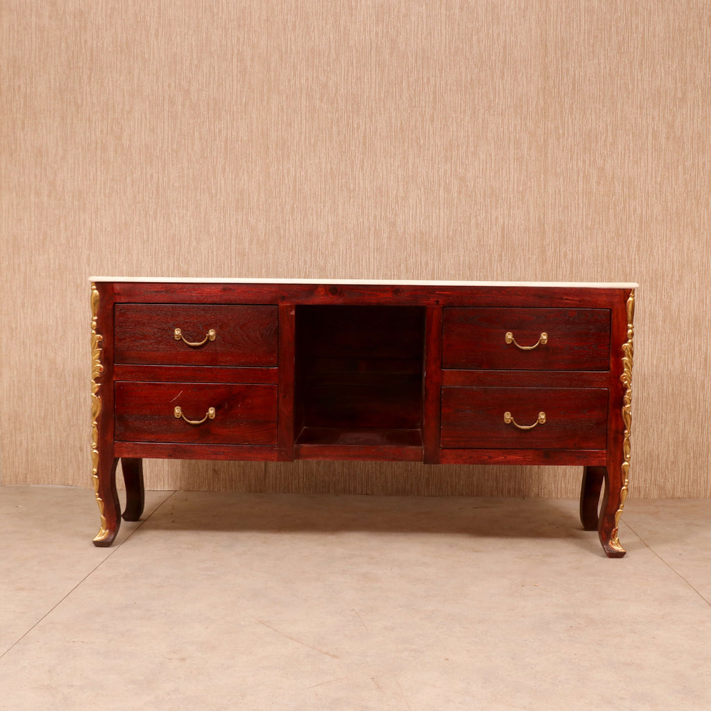 Mirabel Solid Wood Console Table — view 3