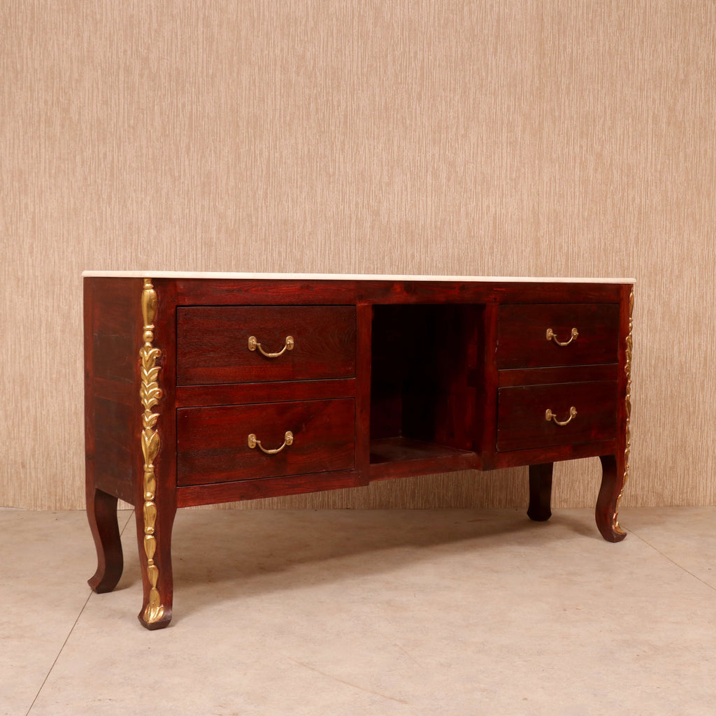 Mirabel Solid Wood Console Table — view 4