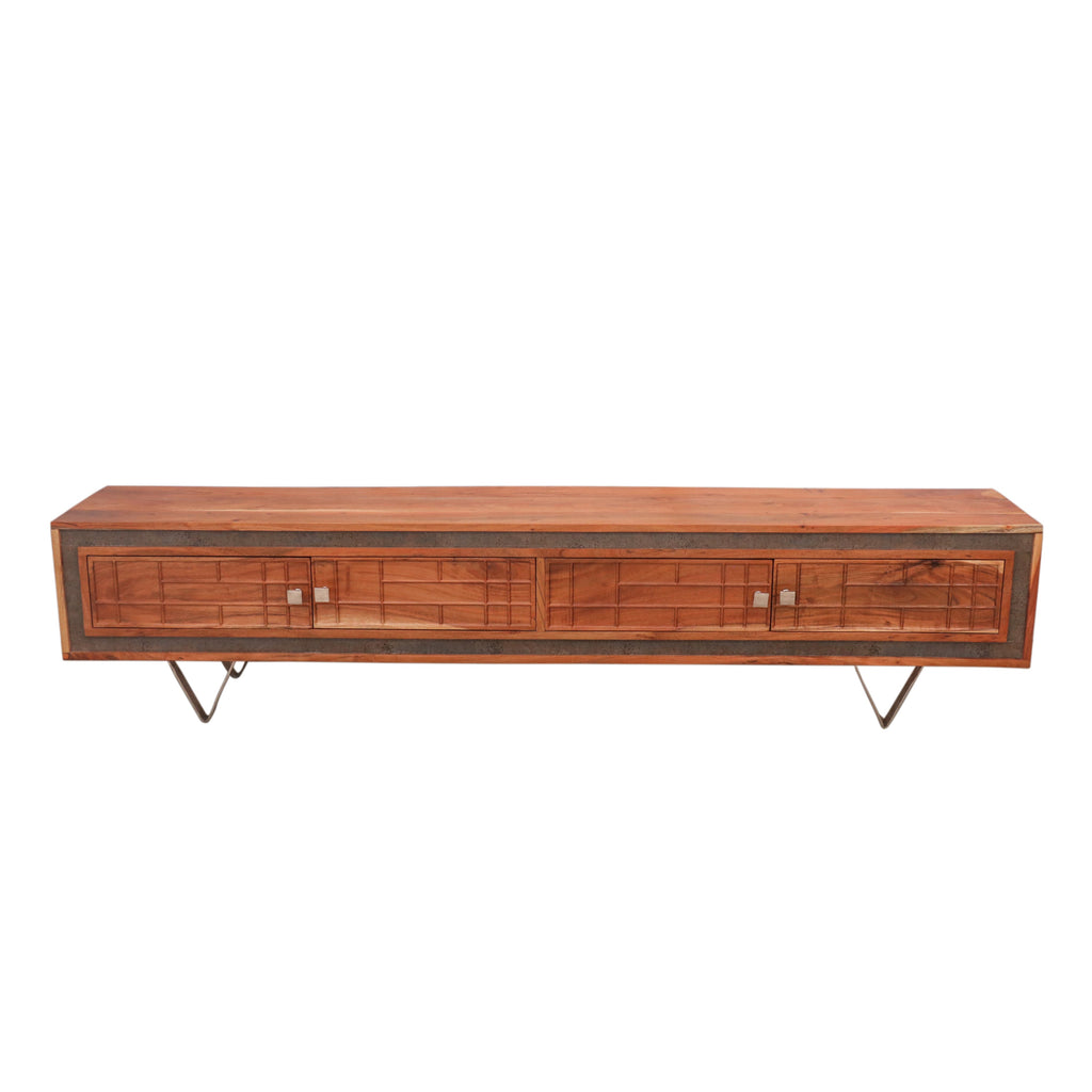 Mira Solid Wood TV Unit — view 1