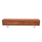 Mira Solid Wood TV Unit — view 1