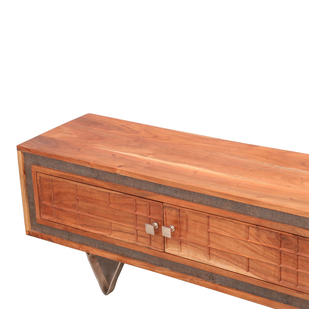 Mira Solid Wood TV Unit — view 3