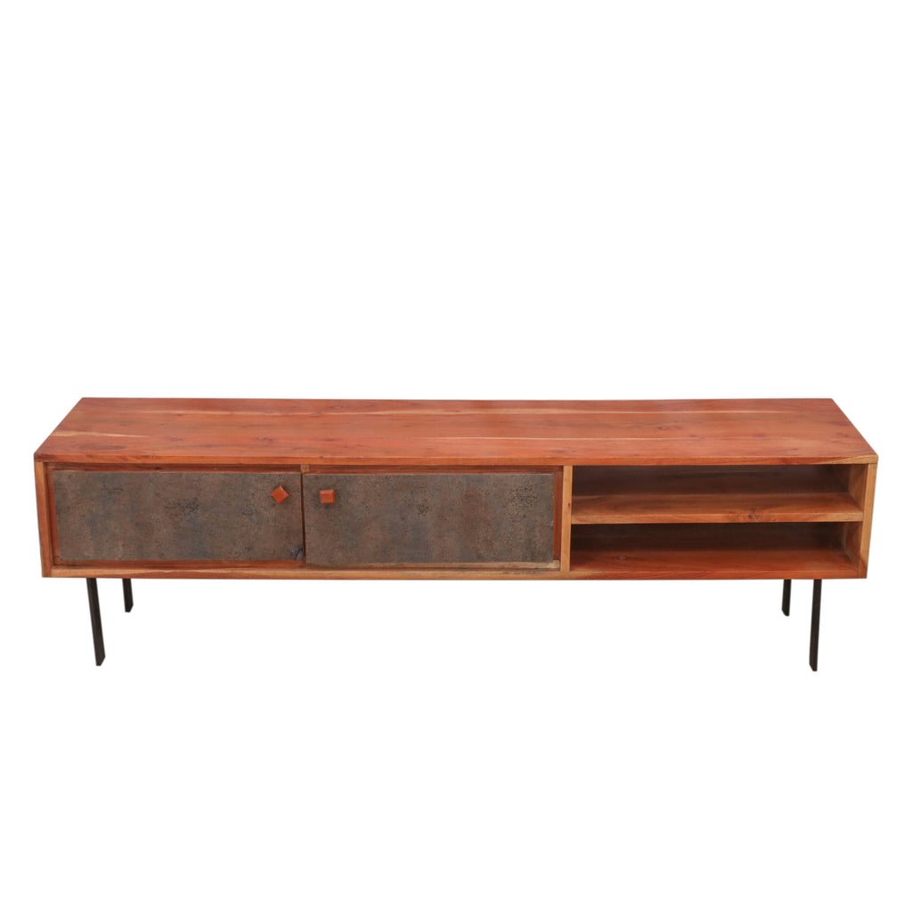 Mirabel Solid Wood TV Unit — view 2