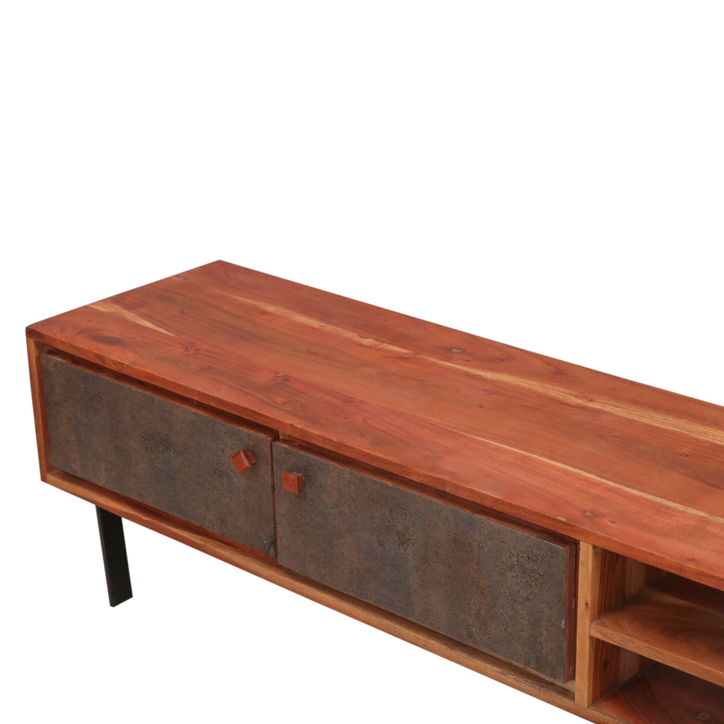 Mirabel Solid Wood TV Unit — view 3